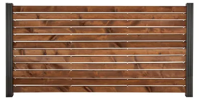 Produktbild von Ligna Gard Rhombus Holz Zaun Öland ca. 180 x 87 cm Skandinavische Kiefer Braun Ohne Pfosten Ohne Abschlussleiste