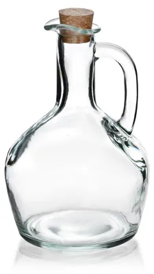 Produktbild von Glaskaraffe Glas MODERN KITCHEN Karaffe mit Stopfen 10x8x15,5 cm Transparent 1 Stück