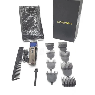 Image de Tondeuse à cheveux et à barbe BarberBoss pour homme, 4 réglages