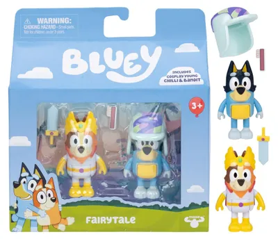 Produktbild von TM TOYS BLUEY Figurenset Märchenfiguren BLU17974