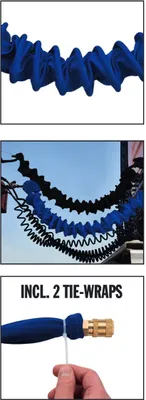 Produktbild von All Ride Schutzhülle Kabel und Luftschlauch 220CM Luft- und Spiralschlauch LKW und Kompressoren Wetterfest Blau