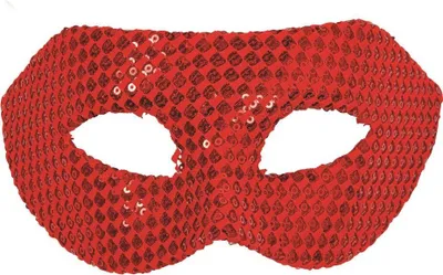 Obrázok produktu pre Bristol Novelty - Party maska pre mužov/dámy Uni BN708 (jedna veľkosť) (červená)