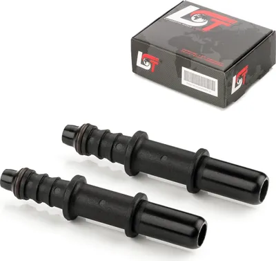 Produktbild von 2x Gegenstück Schnellkupplung gerade Kraftstoffleitung 9,49 x 7mm für OPEL VOLVO