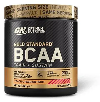 Image de BCAA - Optimum Nutrition - GOLD STANDARD BCAA™TRAIN & SUSTAIN (266 g) - Saveur Pêche