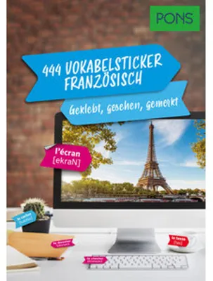 Obrázok produktu pre PONS 444 Vokabelsticker Französisch