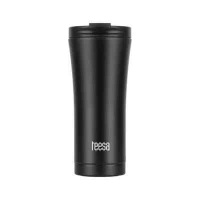 Produktbild von Reise Thermobecher TEESA (500ml), schwarz