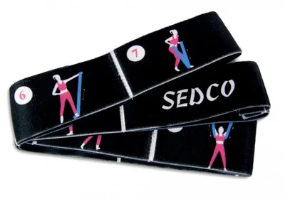 Image de YOGA SEDCO STRETCH STRAP sangle 80x4 cm
