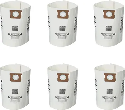 Produktbild von INF Staubbeutel kompatibel mit Shop-Vac-Staubsaugern (6er-Pack) 15-22 Gallonen