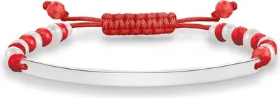 Produktbild von LBA0030-683-27-L21v Love Bridge Armband rot mit Perlen LBA0030-683-27-L21v Thomas Sabo