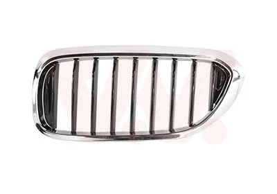 Immagine prodotto di VAN WEZEL 0550515 Griglia radiatore Griglia anteriore per BMW 5 Touring (G31) Sinistra Nero cromato/nero