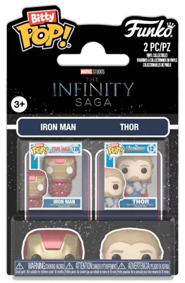 Produktbild von Funko Bitty Iron Man & Thor Figur Kinder One Size