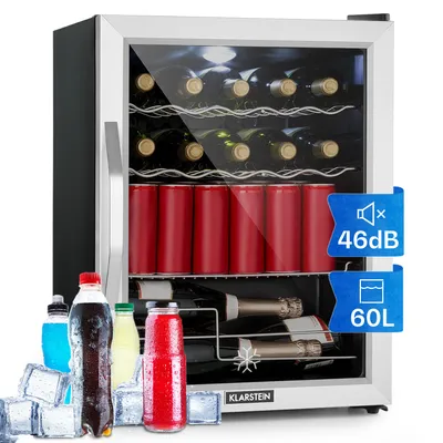 Zdjęcie produktu dla KlarsteinBeersafe XL Mix It Edition, lodówka, , oświetlenie LED, 4 kratki metalowe, szklane drzwi