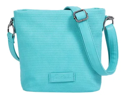 Productafbeelding van Fritzi aus Preußen schoudertas Juky03 Sunny Crossbody Bag Cyan turquoise