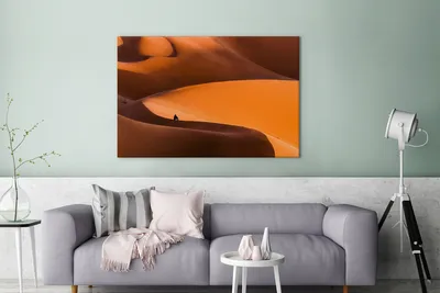 Produktbild von OneMillionCanvasses® - Leinwandbilder - 140x90 cm, Einsam in der Wüste, Wandbilder Kunstdruck Wanddekoration