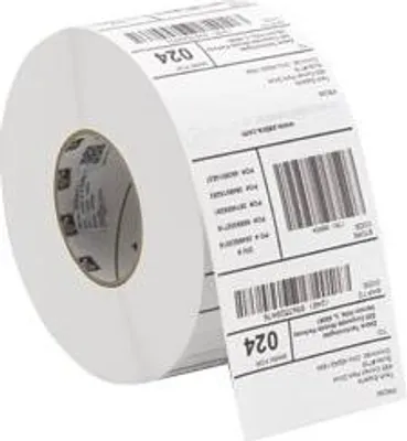 Produktbild von Zebra ZIPRD3017409, Weiß, Papier, Wärmeübertragung, Permanent, 10,2 cm, 5,1 cm