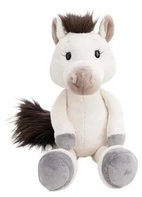 Obrázok produktu pre NICI plyšová hračka kôň Mony K. Pony 36 cm - biely - mäkký plyšák - roztomilá plyšová hračka na maznanie a hranie - skvelý nápad na darček pre deti a dospelých - 62243