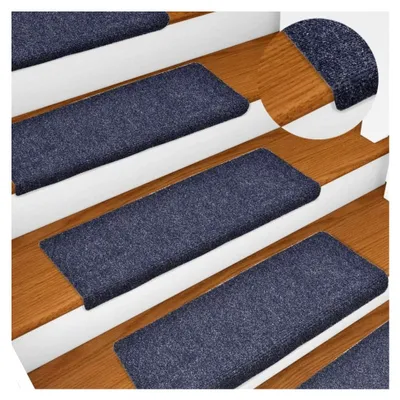 Produktbild von Stufenmatten 15 Stück Nadelstanzer 65x21x4cm blau