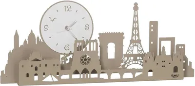 Obrázek produktu pro PARIS CITY, nástěnné hodiny, Arti et Métiers