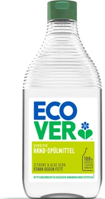 A bottle of Ecover dish soap.