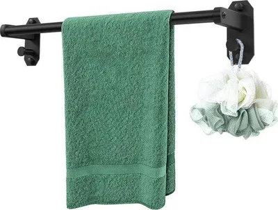 Imagen del producto de Soporte magnético para toallas, 40 cm, acero inoxidable, color