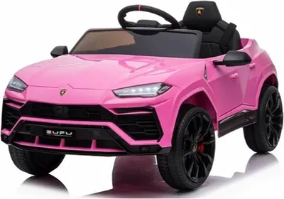 Produktbild von Lamborghini Urus Kinderauto Kinderfahrzeug Kinder Elektroauto 12V / 2x Motoren / Öffnende Türen (Rosa)
