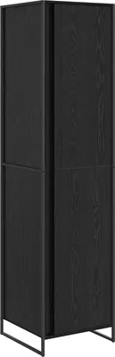 Produktbild von vidaXL Warderobe Schwarz Eichen-Optik 50 x 50 x 200 cm Holzwerkstoff