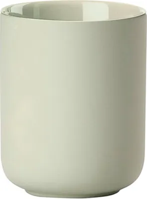 Produktbild von Zone Denmark Zahnputzbecher Ume Keramik Soft Touch Eukalyptus grün