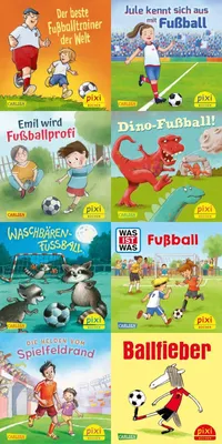 Produktbild von Pixi-Box 310: Pixi im Fußballfieber (8x8 Exemplare)