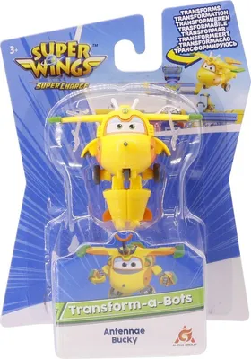 Produktbild von Super Wings Transform-a-Bots Mini Bucky Roboter-Flugzeug EU740073