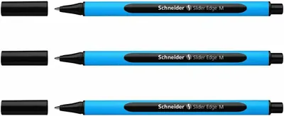 Produktbild von Schneider Kugelschreiber Slider Edge M 3er-Set schwarz