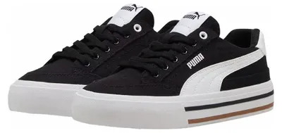 Productafbeelding van Puma - Kindersneaker "Court Classic Vulc FS" PP4178 (maat 37 EU) (wit/zwart)