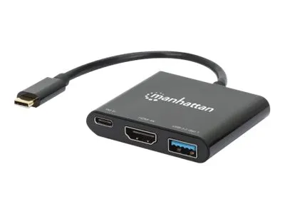 Immagine prodotto di Manhattan 3-in-1 - Docking station - USB-C 3.2 Gen 1
