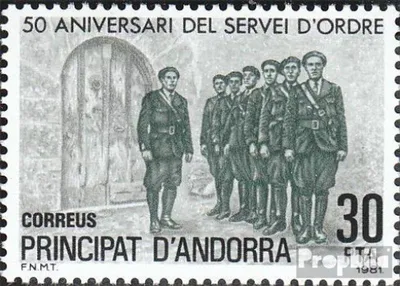 Produktbild von Briefmarken Andorra - Spanische Post 1981 Mi 140 (kompl.Ausg.) postfrisch Volksmiliz