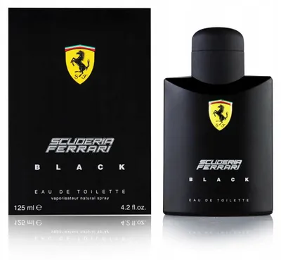 Immagine prodotto di Scuderia Ferrari Black Eau de Toilette pour homme 125 ml