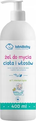 Immagine prodotto di Lab4baby Gel detergente per corpo e capelli per bambini a partire da 1 mese 400 ml