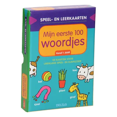 Produktbild von Deltas Speelen Lernkarten meine ersten 100 Wörter