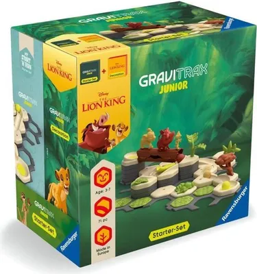 Zdjęcie produktu dla Tor Kulkowy Gravitrax Junior Le Roi Lion, 71 elementów, Od 3 lat, Ravensburger