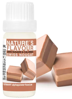 Produktbild von Flavour Drops Natürliches Aroma 10 ml SWISS NOUGAT