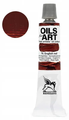 Produktbild von Renesans Oil for Art Ölfarbe 20 ml Englischrot