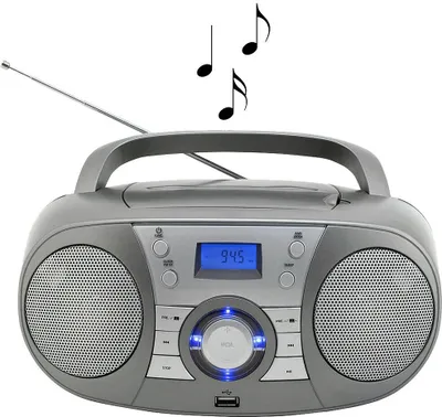 Image de soundmaster SCD1800TI Lecteur CD portable