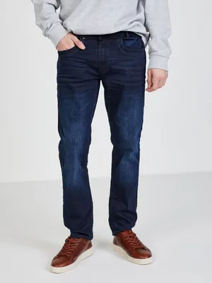 Zdjęcie produktu dla Ciemnoniebieskie jeansy o prostym kroju Blend - 32/34