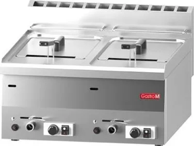 Produktbild von Gastro M Gasdoppelfritteuse 60/60Frg 2 X 8L