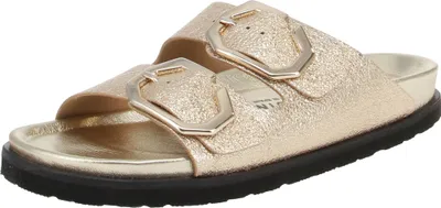 Immagine prodotto di Genuins G105680 Galia Vegan - Scarpe da donna Mules - Platino, Taglia:38 EU