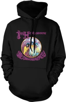 Produktbild von Jimi Hendrix - "Are You Experienced" Kapuzenpullover für Herren/Damen Uni PH886 (M) (Schwarz)