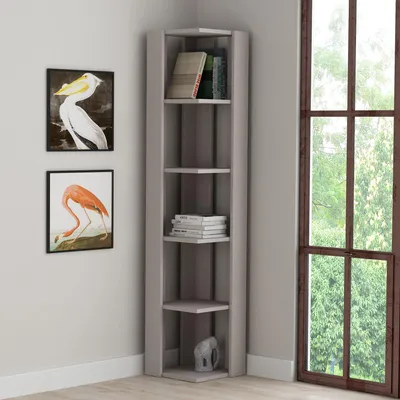Productafbeelding van Skye Decor, hoogwaardige boekenkast, 100% melamine, lichtbruin, 160,8 cm