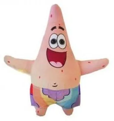 Obrázok produktu pre Patrick plyšová hračka - 30 cm plyšová hračka Spongebob plyšové zvieratko Rainbow