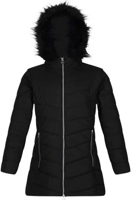 Produktbild von Regatta Fabrizia Jacke Schwarz 7-8 Years Jungen,Mädchen Schwarz 7-8 Years