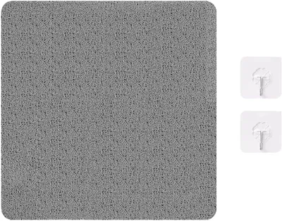 Imagen del producto de Alfombrilla antideslizante para ducha, de 60x60 cm, de PVC, con orificios de drenaje, para usar en la ducha