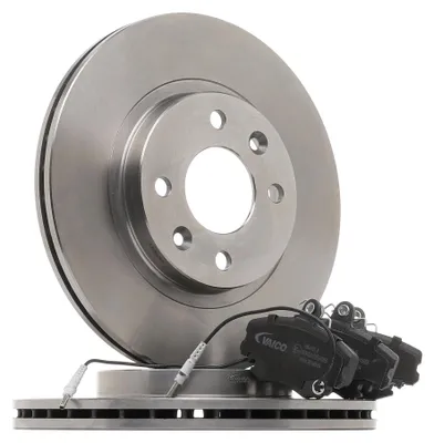 Produktbild von VAICO Bremsenset Vorne Bremsscheiben Beläge Satz für RENAULT TWINGO II (CN0) 259mm