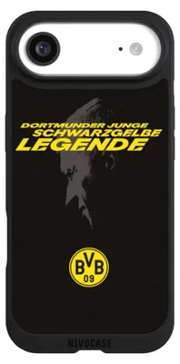 Produktbild von NIVOCASE Handyhülle für Apple iPhone Air  Hülle NIVOpure Case Schwarz BVB Borussia Dortmund Marco Reus